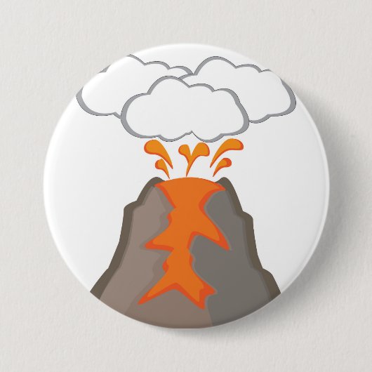 Volcano Ronde Button 7,6 Cm (Voorkant)