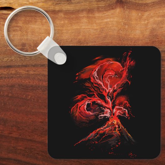 Volcano Sleutelhanger (Voorkant)