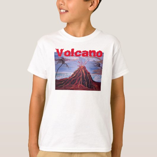 Volcano T-shirt (Voorkant)
