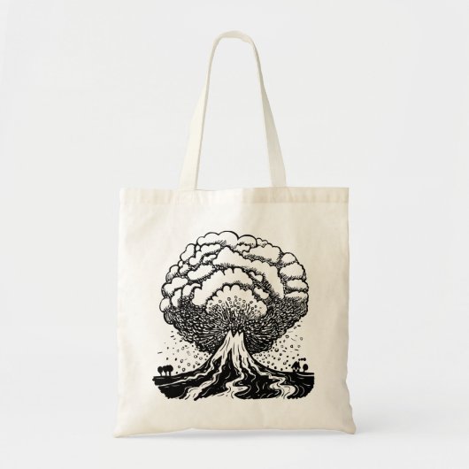 Volcano Tote Bag (Voorkant)
