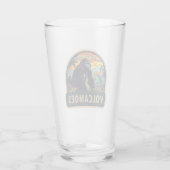 Volcanoes National Park Mountain Gorilla Travel Glas (Achterkant)