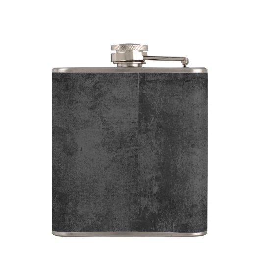 Volcanologist's Rock Hammer en Shield Logo Heupfles (Achterkant)