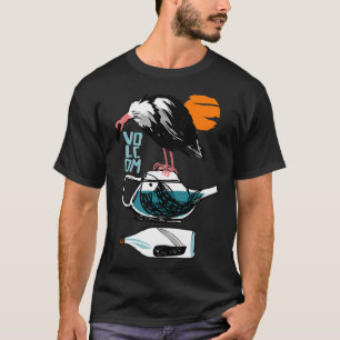 volcom vintage vulture woestijn t-shirt