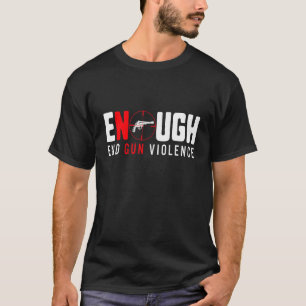 Voldoende Pistool geweldpleging zonder Pistool gew T-shirt