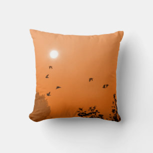 Voler à l'aube Coussin