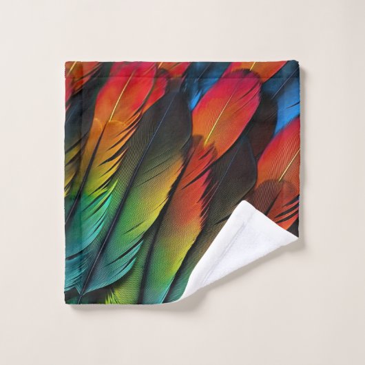 Voler avec couleur (Gant de toilette)