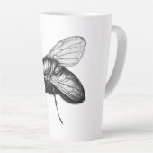 Voler Latte café Mug (Angle droit)