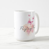 Voler Libre Mug De Café (Devant droit)