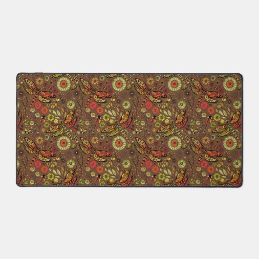 Voler, voler libellule sur la cannelle brun (Recto)