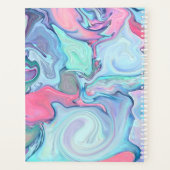 Volet de peinture multicolore Abstrait (Dos)