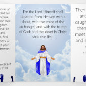 Volets Carte de pliage à trois lettres de fin (Intérieur au milieu)