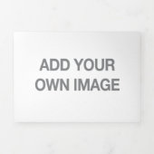 Volets Carte de pliage à trois lettres d'image (Page de couverture)