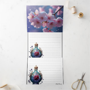 Volets Invitation de mariage élégante pliée en trois - Ce