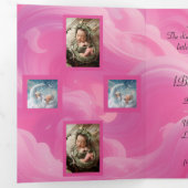 Volets Invitation pliée à trois lettres (Intérieur en premier)