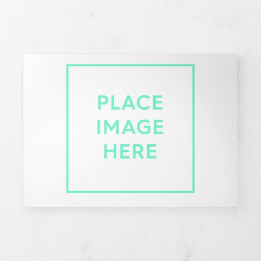 Volets Invitation pliée à trois lettres (Page de couverture)