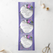 Volets Invitation pliée à trois lettres (Intérieur)