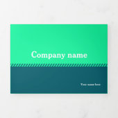 Volets Programme de pliage à trois lettres (Page de couverture)