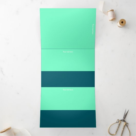 Volets Programme de pliage à trois lettres (Intérieur)