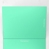 Volets Programme de pliage à trois lettres (Intérieur en premier)