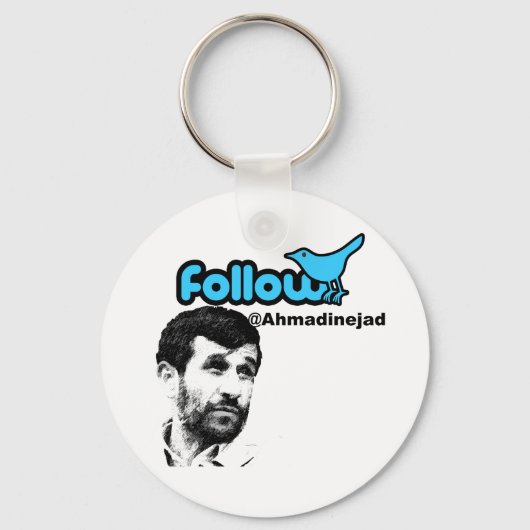 Volg Ahmadinejad Sleutelhanger (Voorkant)