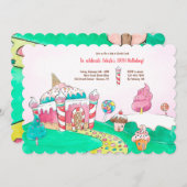 Volg de Candy Land-weg Kaart (Voorkant / Achterkant)