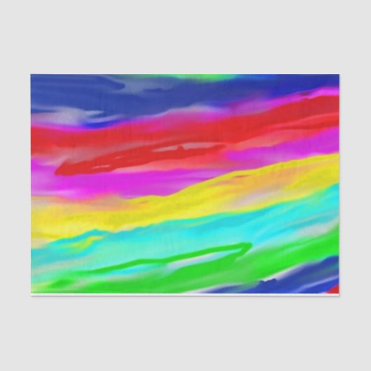 Volg de Gele Brick. . .by Sarah Roos Tissuepapier (Voorkant)