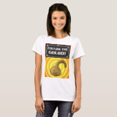 Volg de Gourd. T-shirt (Voorkant volledig)