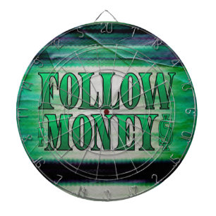 Volg de Grunge Dartbord