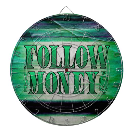 Volg de Grunge Dartbord (Voorkant)