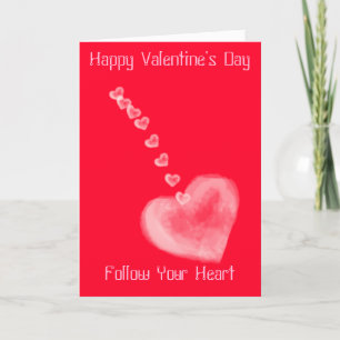 Volg de Kaart van uw hartValentijnsdag