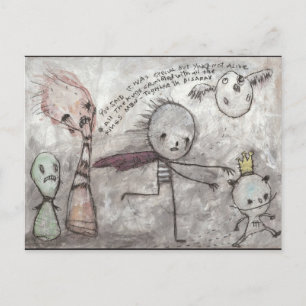 Volg de Koning Briefkaart