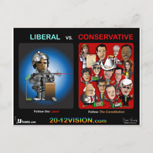 Volg de laser briefkaart