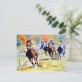 Volg de Leader Briefkaart (Staand voorkant)