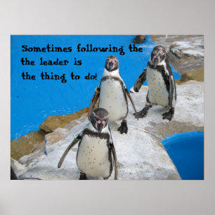 Volg de Leader Poster