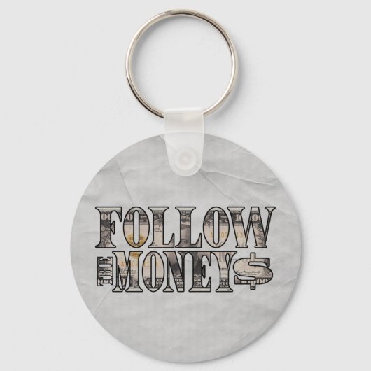 Volg de Money ~ Bill Sleutelhanger (Voorkant)