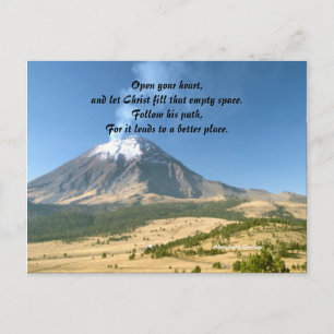 Volg de weg van Christus Briefkaart