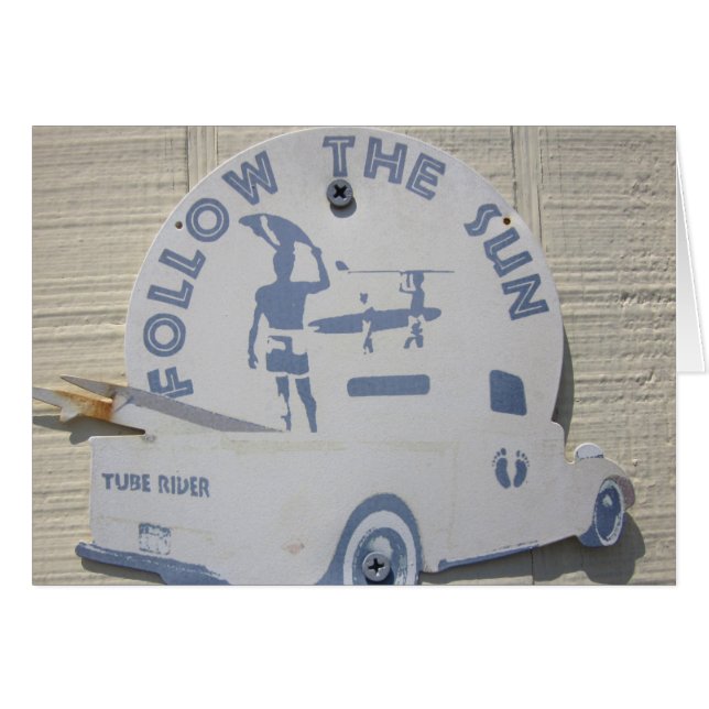 Volg de zon (Voorkant Horizontaal)