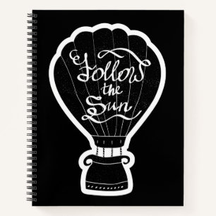 Volg de zon notitieboek