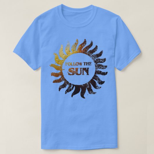 VOLG DE ZON T-SHIRT (Design voorkant)