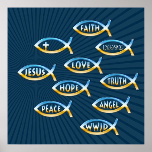 Volg hem | CHRISTELIJK INSPIREREND Poster (Voorkant)