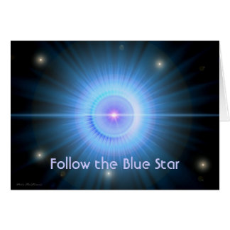 Volg het blauwe Star-HUME