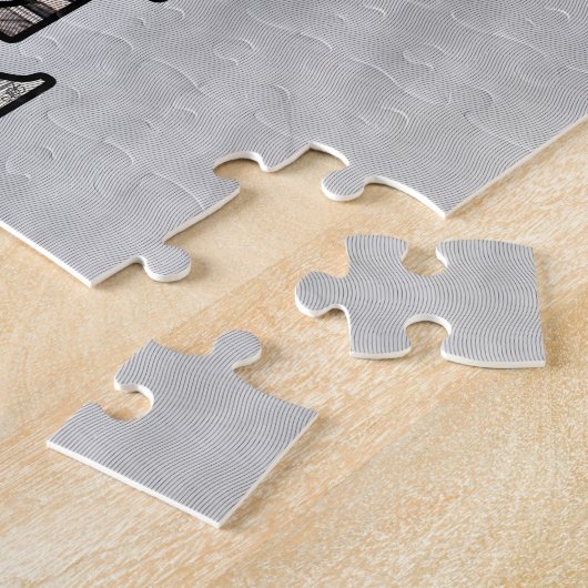 Volg het Geld ~ Bill    Legpuzzel (Zijkant)