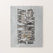 Volg het Geld ~ Bill    Legpuzzel (Verticaal)