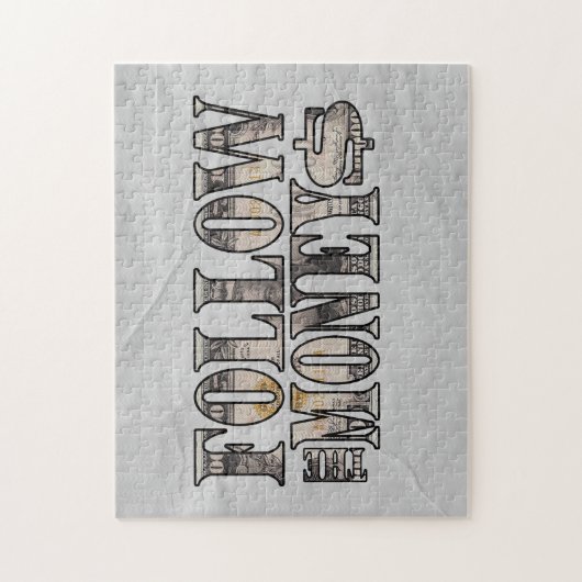 Volg het Geld ~ Bill    Legpuzzel (Verticaal)