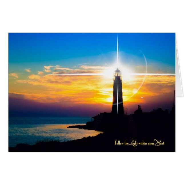 Volg het licht in je hart (Voorkant Horizontaal)