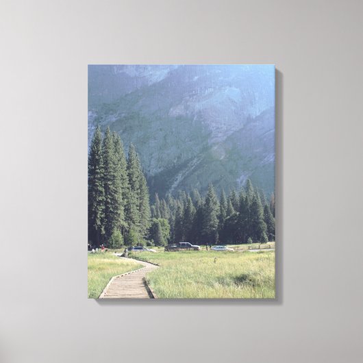 Volg het pad canvas afdruk (Voorkant)