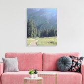 Volg het pad canvas afdruk (Insitu (Woonkamer))