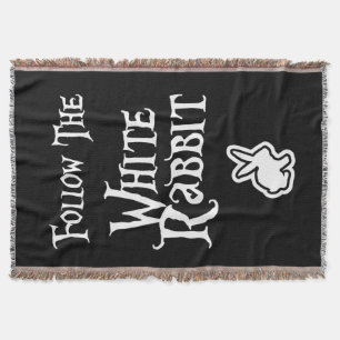 Volg het witte konijn deken