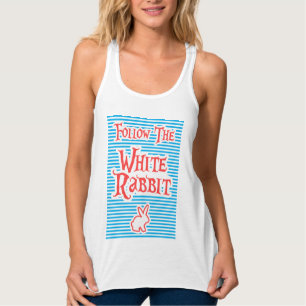 Volg het witte konijn, motivatie, inspiratie tanktop