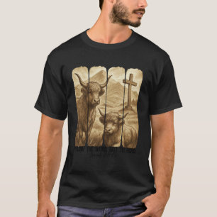 Volg Het Woord Niet De Kudde Westerse Christelijke T-shirt
